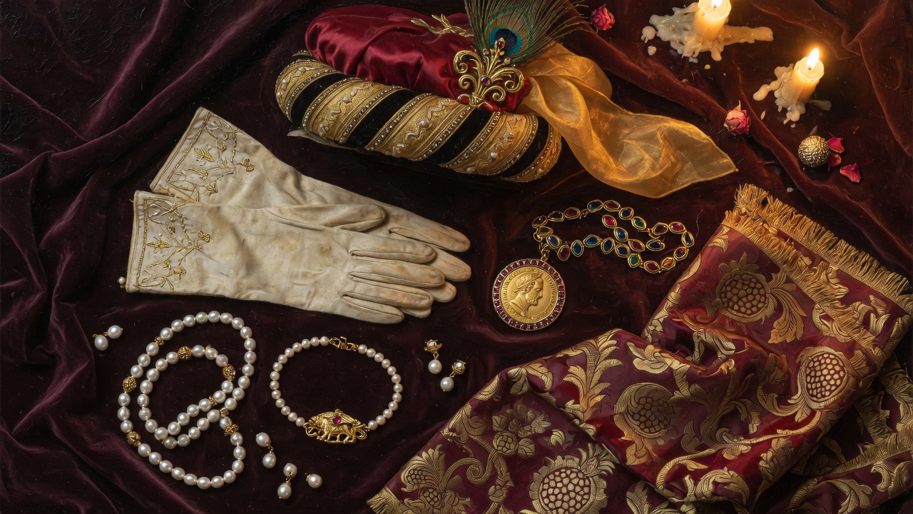 르네상스 귀족 패션 — 발초, 장갑, 진주, 메달