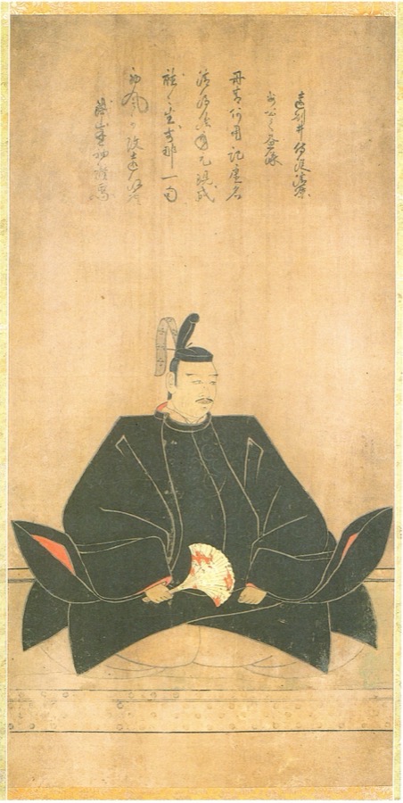 이이 나오마사 초상화, 히코네성박물관 소장. 텟잔 소준(哲山紹沌)의 찬문이 적혀 있어 사후 얼마 지나지 않아 제작된 것으로 추정된다.