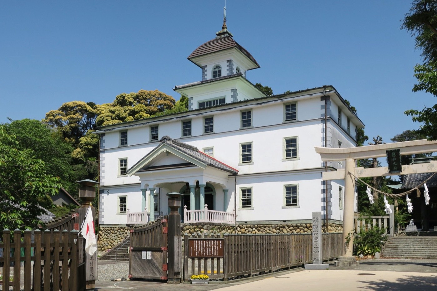 옛 미츠케 학교 건물, 시즈오카현 이와타시