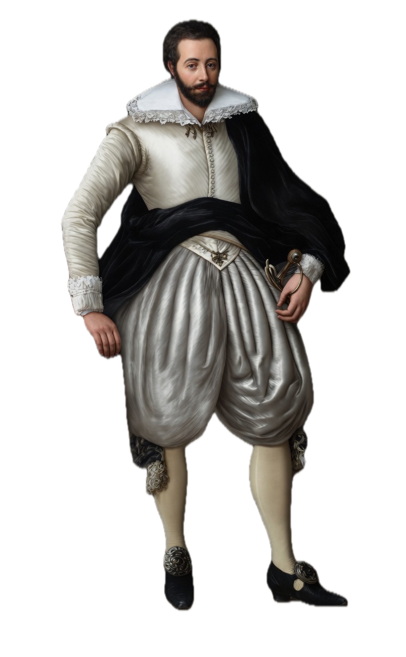 휴 윌로비 경 초상화 — 16세기 튜더 시대 귀족 군인